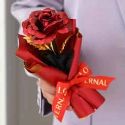 Κομψό Τεχνητό Μπουκέτο Ιδανικό για την Ημέρα του Αγίου Βαλεντίνου Ημέρα της Μητέρας