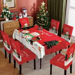 Χριστουγεννιάτικα Καλύμματα 7τμχ ΣΕΤ -4