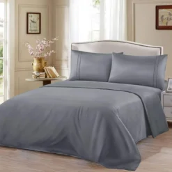 Παπλωματοθήκες Σετ Μονόχρωμα – ΓΚΡΙ Σκούρο