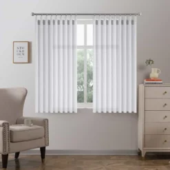 Κουρτίνα Λευκό- Με Τρέσα -200x150CΜ