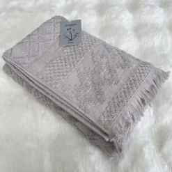 X8504-Γκρί-Πετσέτες Προσώπου