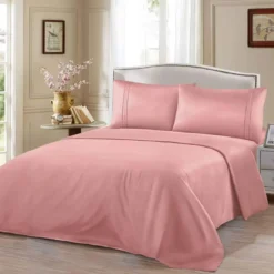 Σεντόνια Σετ Μονόχρωμα – Ροζ