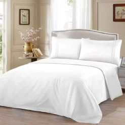 Παπλωματοθήκες Σετ Μονόχρωμα – Λευκό