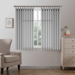 Κουρτίνα Γκρί- Με Τρέσα -200x150CΜ