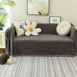 C12-ΡΙΧΤΑΡΙ CHENILLE-180Χ320CM-Μονόχρωμο